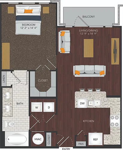 Floor plan A12