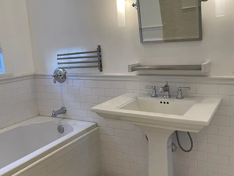 large bathroom with oversized tub