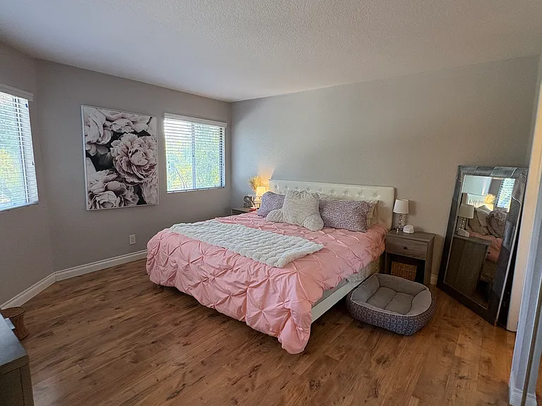 Master Bedroom #1 with King Size Bed - view once you step into the bedroom