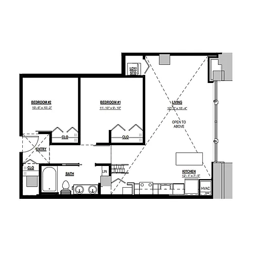 Floor plan B02-L