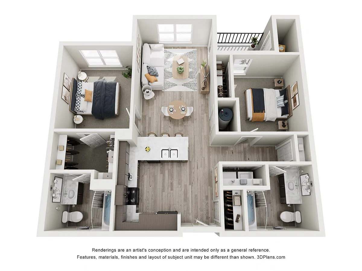 Floor plan B1