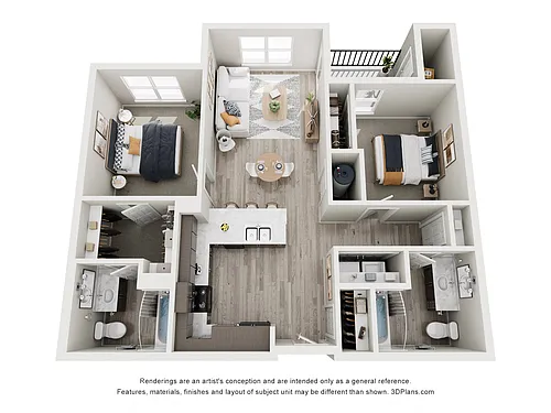 Floor plan B1