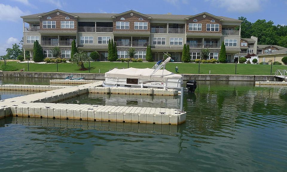 Complex from the lakeside