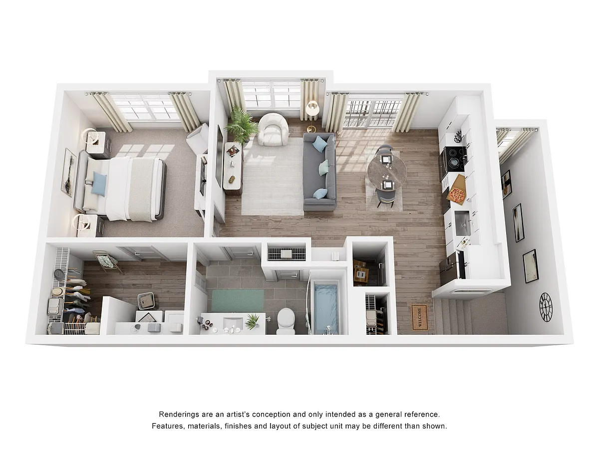 Floor plan Barrett