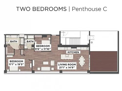 Floor plan Penthouse C