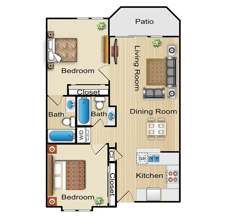 Floor plan Tivoli