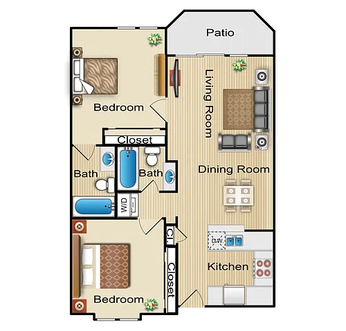 Floor plan Tivoli