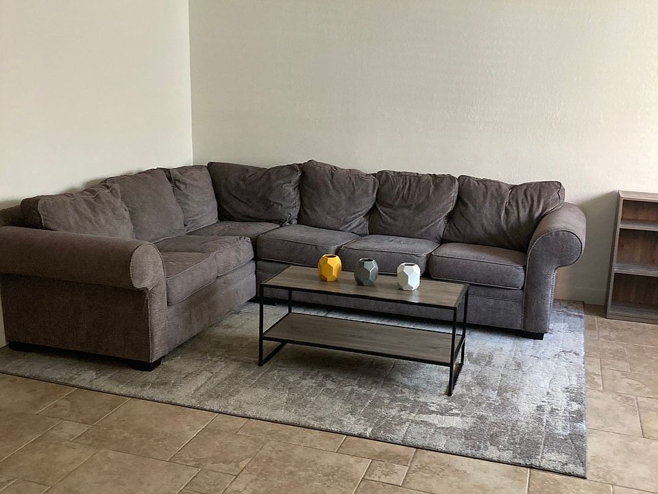 Shared front room space. Couch/rug included.