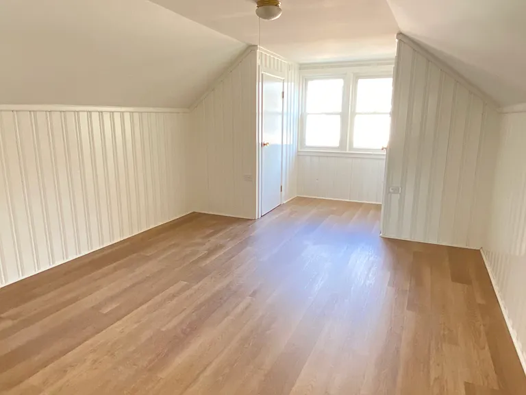 Bright open space with natural light and paneling