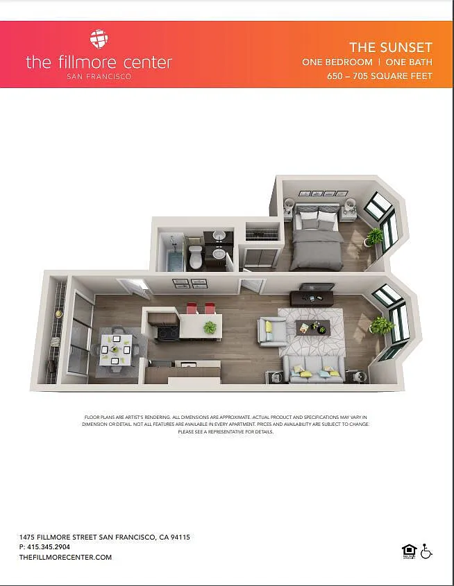 Floor plan The Sunset