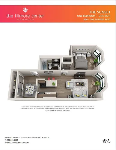 Floor plan The Sunset