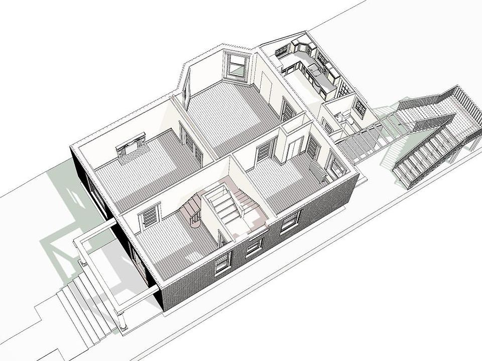 1st Floor Plan 3D