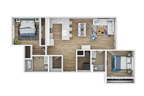 Floor plan B3