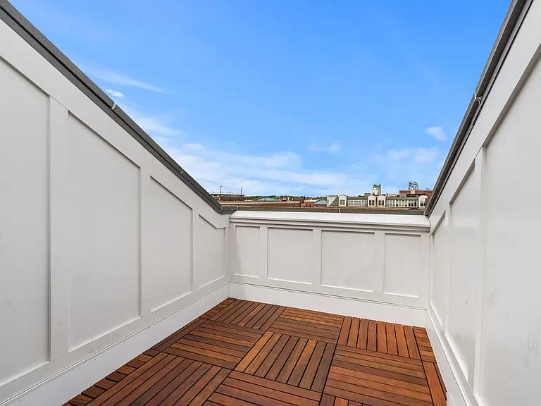 Your Private Penthouse walk out deck from the Master Bedroom suite