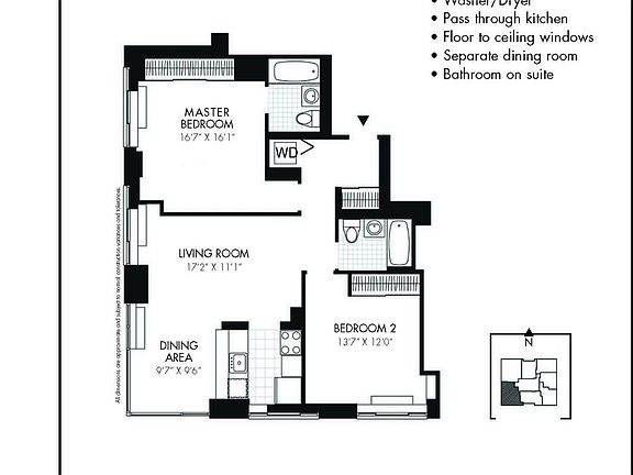 2nd image of 33 W End Ave APT 17f