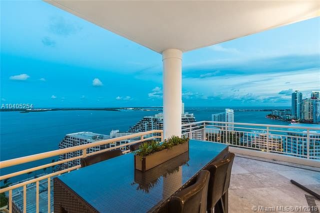 Reduced 200K! Rarely available Penthouse w/ most amazing S.E. + N.E. views of Biscayne Bay!