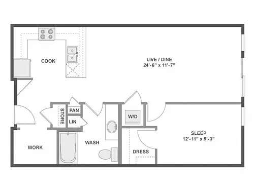 Floor plan A3jD
