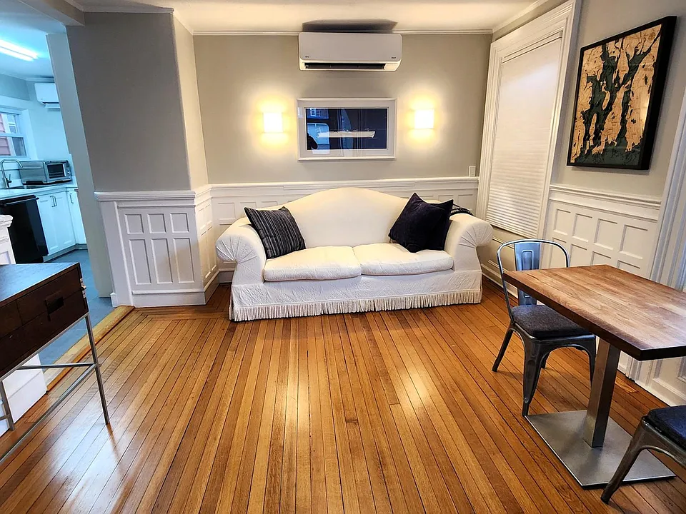 double parlor living area