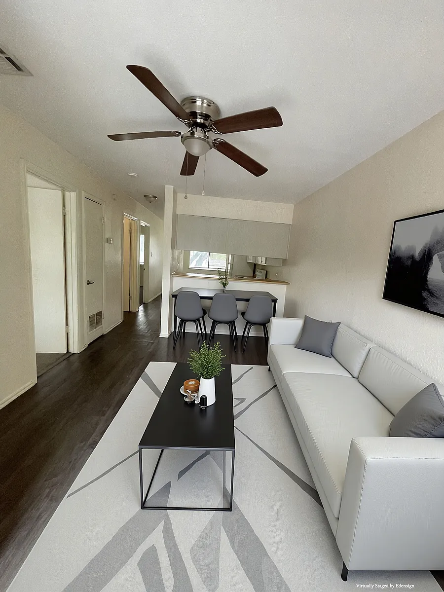 living room - 500 Burton Ave #12