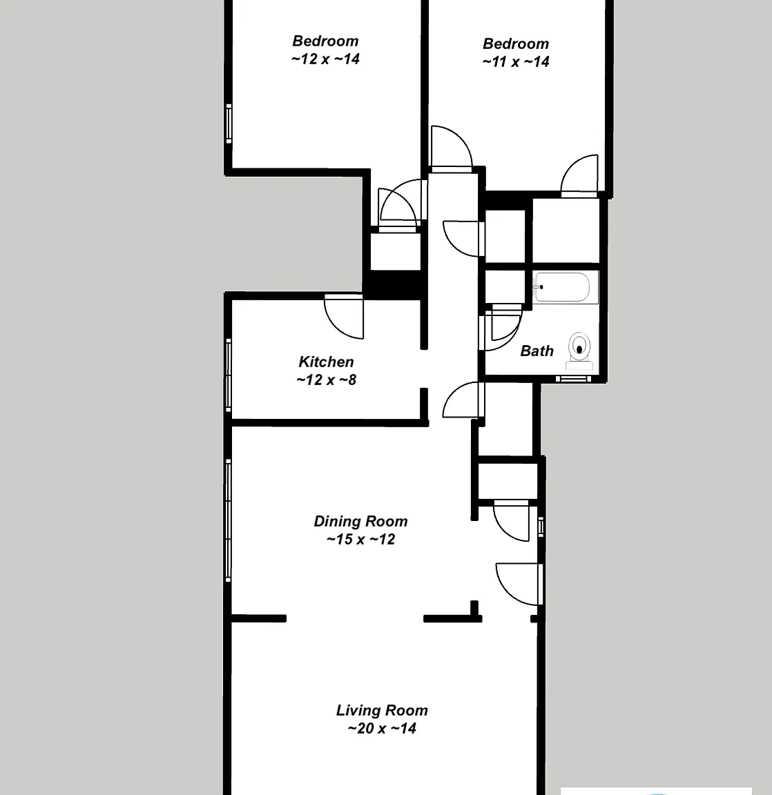 2 bed, $1,695 — Photo 2