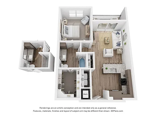 Floor plan A3 Ragsdale