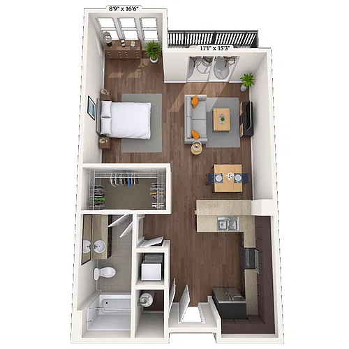 Floor plan Amsterdam