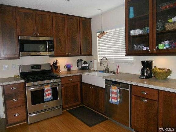 Lots of storage space and farmhouse sink