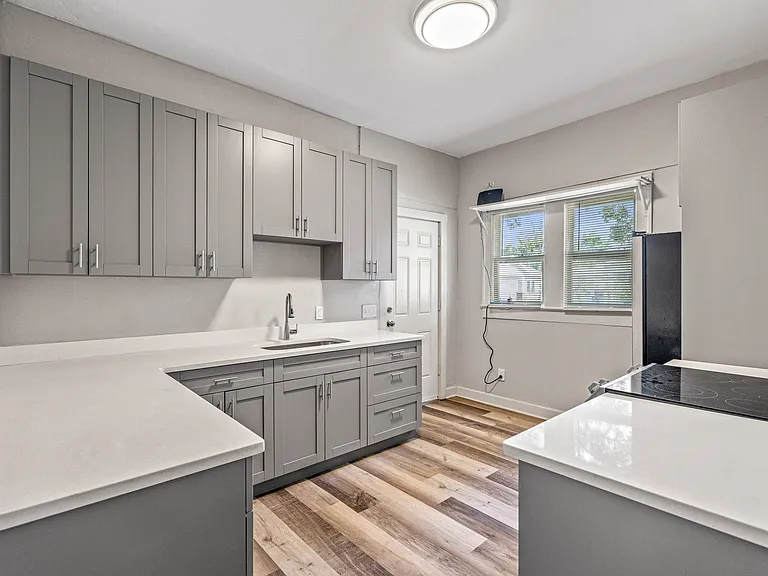 Large open kitchen for rooms 1-5