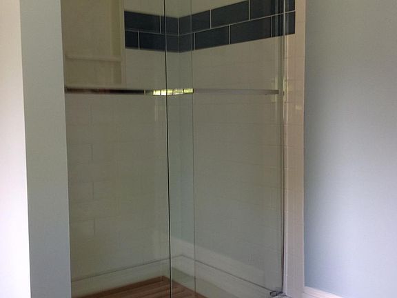 First floor walk - in shower.
