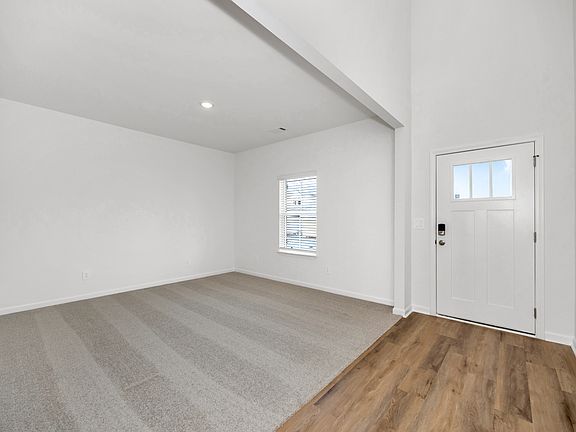 The Sherwood floorplan with the Chic White interior package modeled at Walkers Hill.