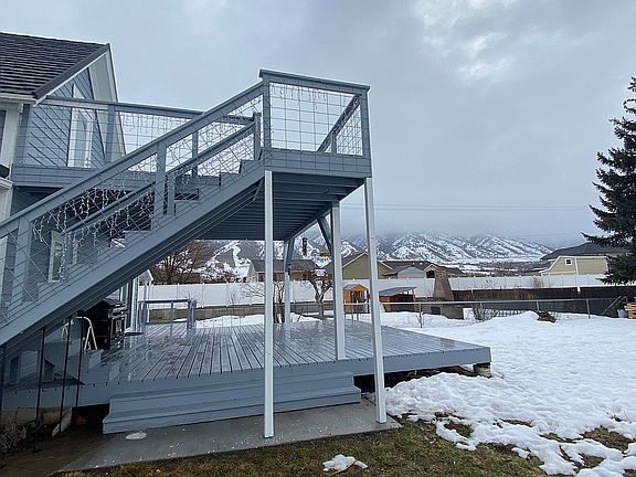 New deck and balcony 