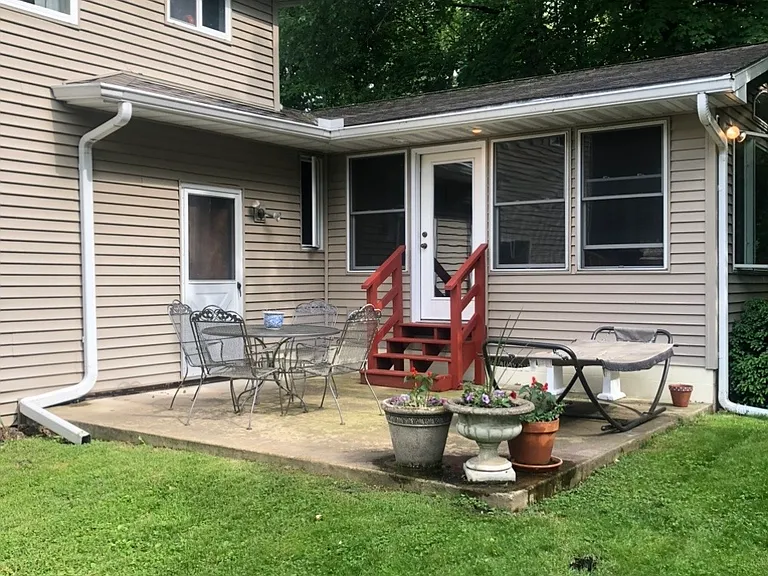 Private patio