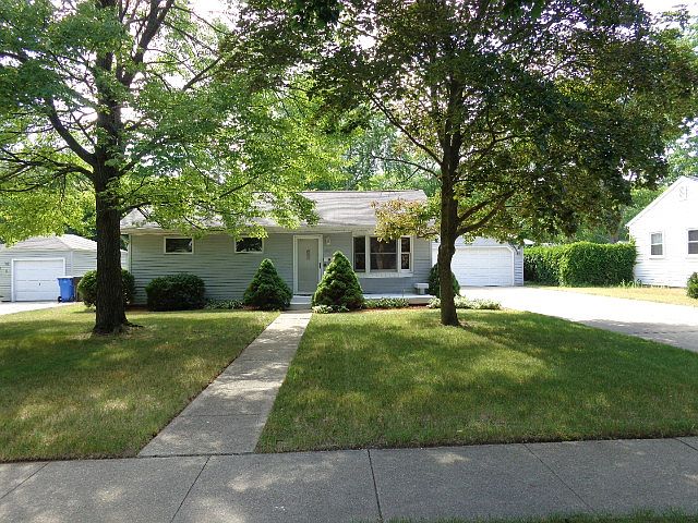 MOVE-IN READY!!  Affordable home with 3 bedrooms, full basement and 2.5 car garage. Lots of updates including refinished hardwood flooring, remodeled bathroom, new kitchen countertops/vinyl flooring, new lighting fixtures, carpeting in family room and freshly painted with neutral colors!  Central Air. Abundant storage! Professionally cleaned.  Close to Plymouth/Northeast schools!!  Established neighborhood and excellent condition!! 