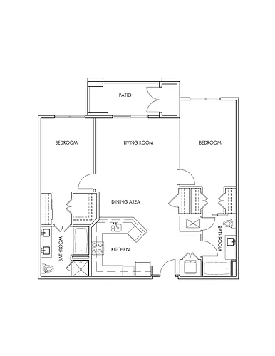 Floor plan NoHo Midtown