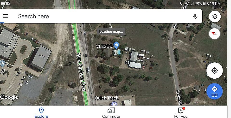 Overview,  house,  shops,  acreage