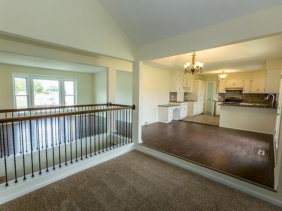 Alternative view from within the living room/hearth room showing