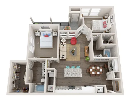 Floor plan B3