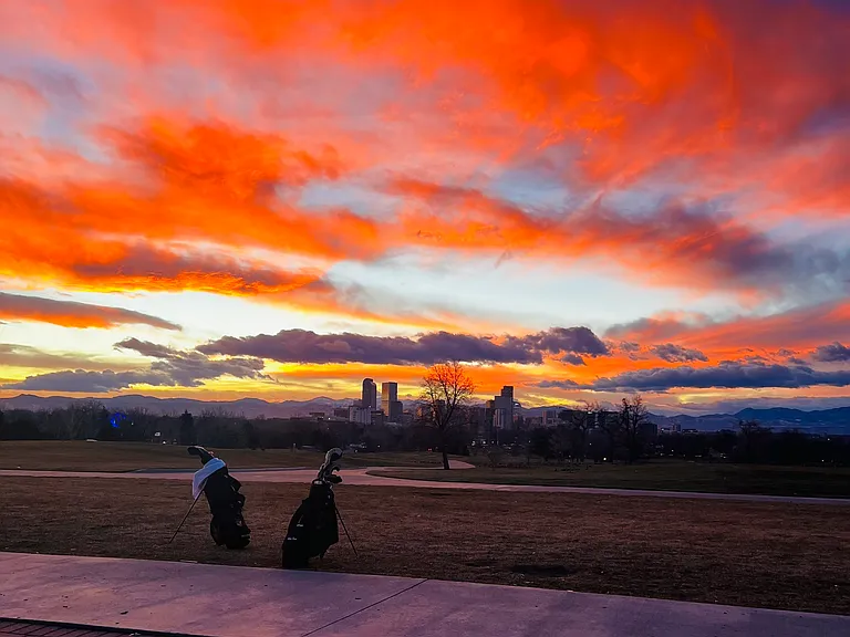 City park golf course clubhouse/tavern(2 minute walk)