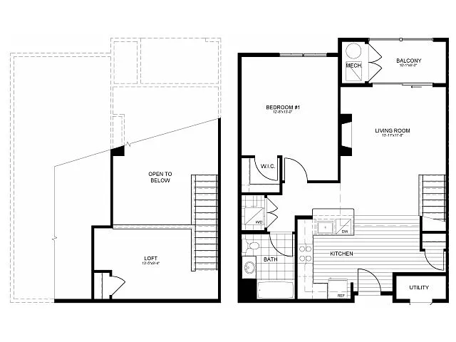 Floor plan A1FL