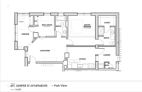 Floor plan Park View