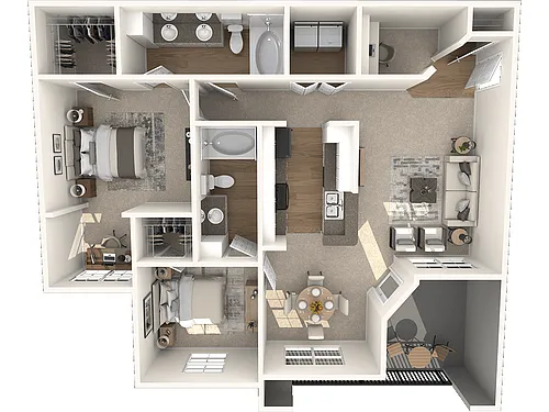 Floor plan Ridgeline Deluxe 2