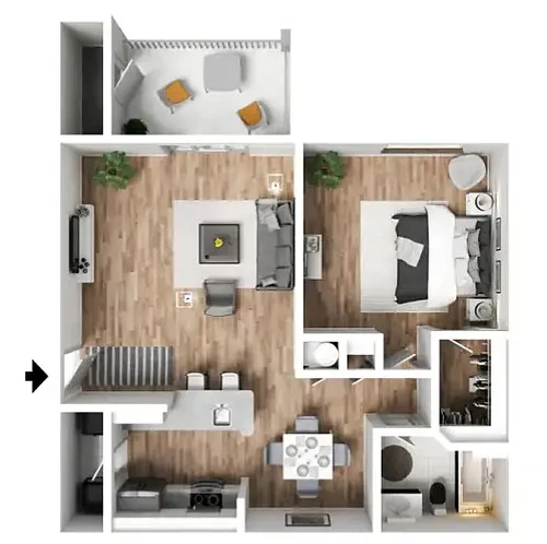Floor plan The Cypress