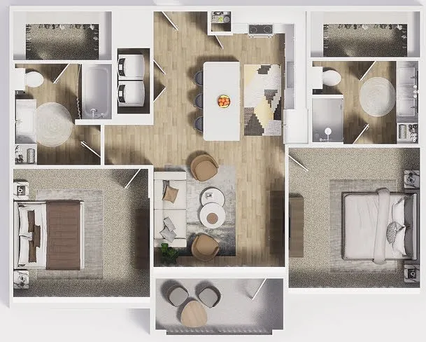 Floor plan B1