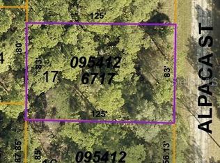 LOT 17 Alpaca St Lot 17, North Pt, FL 34291