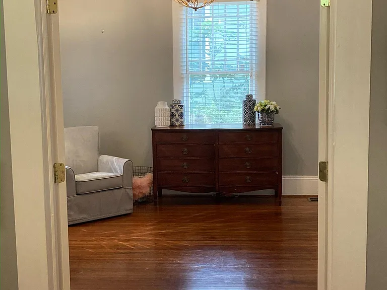 Original hardwood floors, fresh paint throughout and upgraded light fixtures