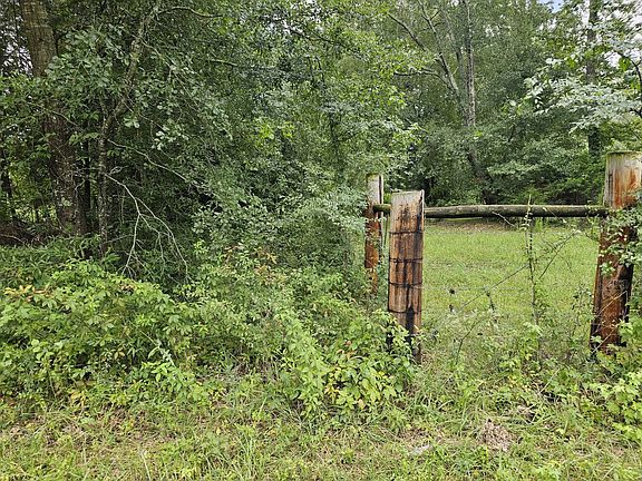 Corner post approximates the northwest corner of the property.