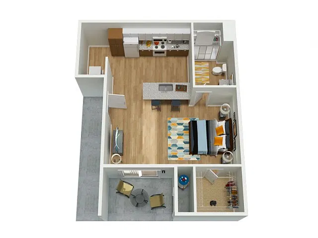 Floor plan AU-1