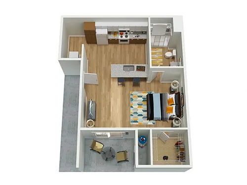 Floor plan AU-1