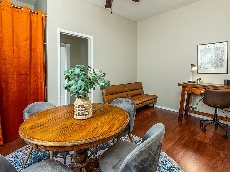 Workspace in the dining room