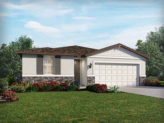 Rendering of the Bluebell Floorplan Exterior.
